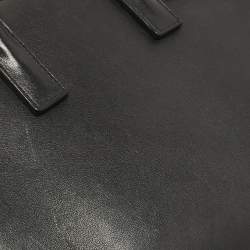Saint Laurent Black Leather Nano Classic Sac De Jour Tote