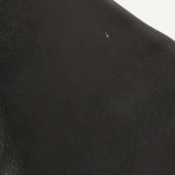 Pre Owned Saint Laurent Black Quilted Leather Loulou Toy Shoulder Bag