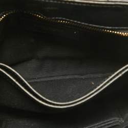 Pre Owned Saint Laurent Black Quilted Leather Loulou Toy Shoulder Bag