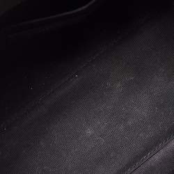 Saint Laurent Dark Grey Leather Baby Classic Sac De Jour Tote