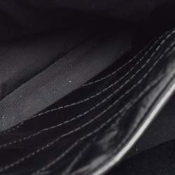 Pre Owned Saint Laurent Black Aged Leather Medium Niki Shoulder Bag