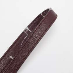 Pre Owned Saint Laurent Burgundy Leather Baby Classic Sac De Jour Tote