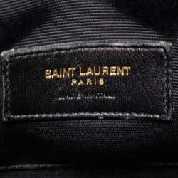 Pre Owned Saint Laurent Burgundy Leather Baby Classic Sac De Jour Tote