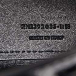 Pre Owned Saint Laurent Black Croc Embossed Leather Nano Classic Sac De Jour Tote