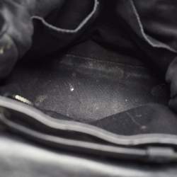 Saint Laurent Black Y Quilted Leather Loulou Backpack