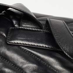 Saint Laurent Black Y Quilted Leather Loulou Backpack