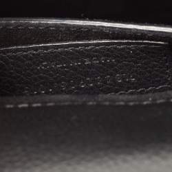 Pre Owned Saint Laurent Black Leather Medium Sunset Shoulder Bag