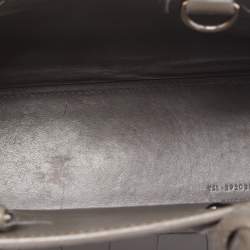 مملوكة مسبقًا Saint Laurent Grey Croc Leather Nano Classic Sac De Jour Tote