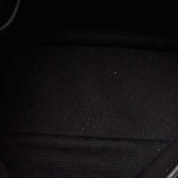 Pre Owned Saint Laurent Black Crinkled Leather Baby Niki Shoulder Bag