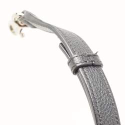 Pre Owned Saint Laurent Black Leather Small Cabas Rive Gauche Tote