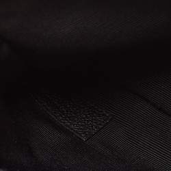 Pre Owned Saint Laurent Black Leather Small Cabas Rive Gauche Tote