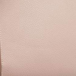 Pre Owned Saint Laurent Old Rose Leather Nano Classic Sac De Jour Tote