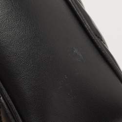 Saint Laurent Black Matelassé Leather Lou Camera Crossbody Bag