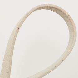 Saint Laurent White Leather Nano Classic Sac De Jour Tote