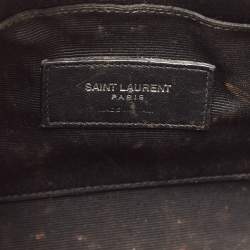 Saint Laurent White Leather Nano Classic Sac De Jour Tote