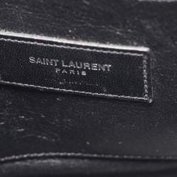 Saint Laurent Magenta Leather Baby Classic Sac De Jour Tote