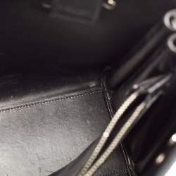 Pre Owned Saint Laurent Black Leather Baby Classic Sac De Jour Tote