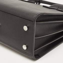 Pre Owned Saint Laurent Black Leather Baby Classic Sac De Jour Tote