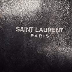 Pre Owned Saint Laurent Black Leather Baby Classic Sac De Jour Tote