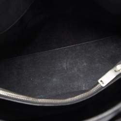 Saint Laurent Black Leather Small Classic Sac De Jour Tote