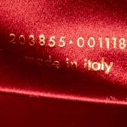Yves Saint Laurent Red Patent Leather Belle De Jour Flap Clutch