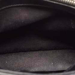 Pre Owned Saint Laurent Black Leather Small Loulou Shoulder Bag