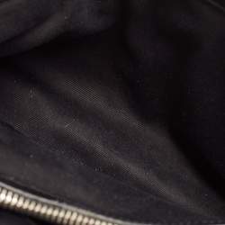 Pre Owned Saint Laurent Black Leather Small Loulou Shoulder Bag