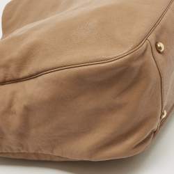 Saint Laurent Beige Leather Roady Hobo