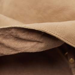 Saint Laurent Beige Leather Roady Hobo