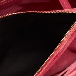 Saint Laurent Pink Leather Small Classic Sac De Jour Tote