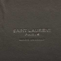 Saint Laurent Grey Croc Leather Baby Classic Sac De Jour Tote