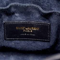 Pre Owned Saint Laurent Black Leather Nano Classic Sac De Jour Tote