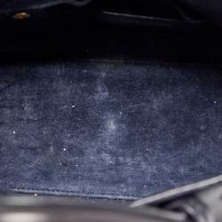 Pre Owned Saint Laurent Black Leather Nano Classic Sac De Jour Tote