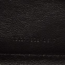 Saint Laurent Red Matelassé Leather Cassandre Wallet on Chain