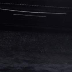 Pre Owned Saint Laurent Black Leather Medium Kate Tassel Shoulder Bag