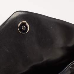 مملوكة مسبقًا Saint Laurent Black Quilted Leather Small Puffer Chain Bag 