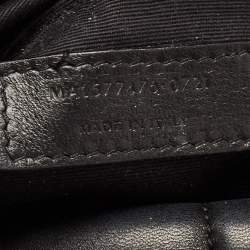 مملوكة مسبقًا Saint Laurent Black Quilted Leather Small Puffer Chain Bag 