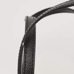 Pre Owned Saint Laurent Black Leather Classic Monogram Camera Bag