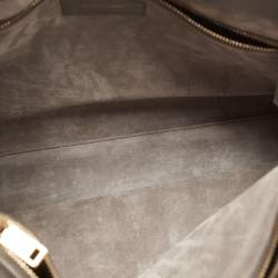 Pre Owned Saint Laurent Grey Leather Medium Sac De Jour Tote