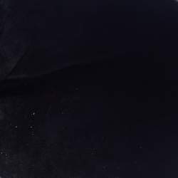 Pre Owned Saint Laurent Black Studded Leather Emmanuelle Bucket Bag