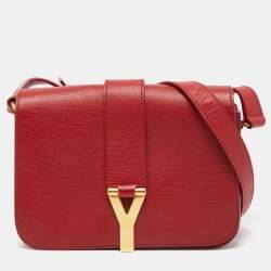 Saint Laurent Red Leather Heart Tassel Shoulder Bag Saint Laurent Paris |  The Luxury Closet