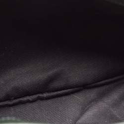 Saint Laurent Dark Green Matelassé Leather Medium LouLou Shoulder Bag