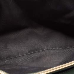 Saint Laurent Dark Green Matelassé Leather Medium LouLou Shoulder Bag
