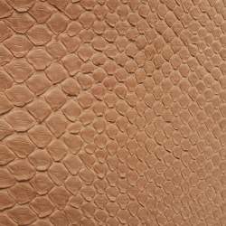 Saint Laurent Beige Python Medium Cassandra Chain Bag