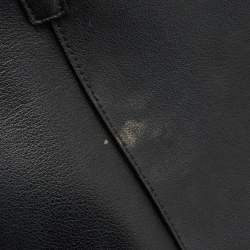 مملوكة مسبقًا Saint Laurent Black Leather Toy Shopper Tote