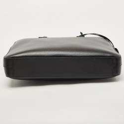 Saint Laurent Black Grain Leather Small Museum Briefcase
