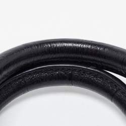 Pre Owned Saint Laurent Black Croc Leather Nano Classic Sac De Jour Tote