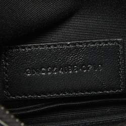 Saint Laurent Multicolor Printed Leather Monogram Zip Bill Pouch