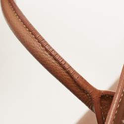 Pre Owned Saint Laurent Brown Grained Leather Baby Classic Sac De Jour Tote