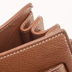 Pre Owned Saint Laurent Brown Grained Leather Baby Classic Sac De Jour Tote